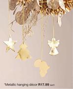 Metallic Hanging Decor-Each