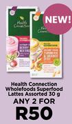 Health Connection Wholefoods Superfood Lattes Assorted-For Any 2 x 30g