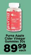 Purna Apple Cide Vinegar Gummies-30s Each
