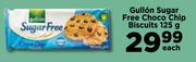 Gullon Sugar Free Choco Chip Biscuits-125g Each