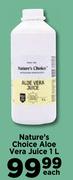 Nature's Choice Aloe Vera Juice-1L Each