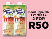 Good Hope MA Soy Milk-For 2 x 1L