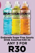 Endurade Sugar Free Sports Drink Assorted-For Any 3 x 630ml