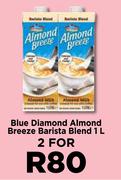 Blue Diamond Almond Breeze Barista Blend-For 2 x 1L