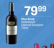 Olive Brook Stellenbosch Cabernet Sauvignon-750ml