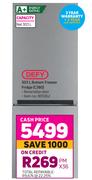 Defy 303L Bottom Freezer Fridge C380