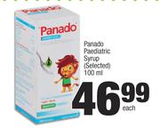 Panado Paediatric Syrup (Selected)-100ml Each