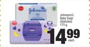Johnsons's Baby Soap (Selected)-175g Each