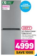 Defy 142L Bottom Freezer Fridge DAC447