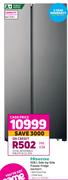 Hisense 508L Side By Side Freezer Fridge H670SIT