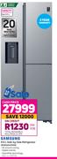 Samsung 613L Side By Side Refrigerator RH65A5411M9