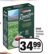 Spar Rooibos Teabags-80s Per Pack