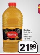 Henties Fruit Juice Blend Assorted-1.5L Each