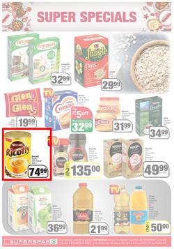 SUPERSPAR EASTERN CAPE : We've Got The Christmas You Deserve (23 November - 5 December 2021) Valid In | Bluewater Bay, Amalinda, Knysna, Heather Park, Jeffery's Bay, Rosehill, Sedgefield, Spandau, page 6