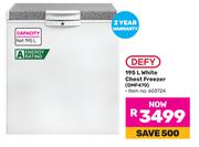 Defy 195L White Chest Freezer DMF470