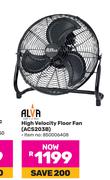Alva High Velocity Floor Fan ACS203B