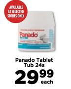 Panado Tablet Tub-24s Pack