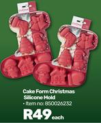 Cake Form Christmas Silicone Mold