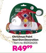 Christmas Paint your Own Decoration