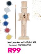 Nutcracker With Paint Kit