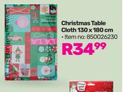 Christmas Table Cloth 130 x 180 cm
