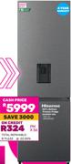 Hisense 347Ltr Bottom Freezer Fridge H450BIT-WD