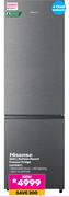 Hisense 264Ltr Bottom Mount Freezer Fridge H370BIT