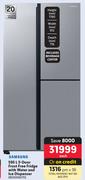 Samsung 595L 3 Door Frost Free Fridge With Water & Ice Dispenser