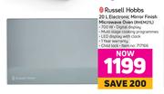Russsell Hobbs 20L Electronic Mirror Finish Microwave Oven (RHEM21L)