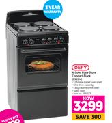 Defy 4-Solid Plate Stove Compact (Black) DSS514