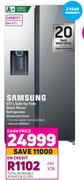 Samsung 617L Side By Side Black Mirror Refrigerator RS664R53112A