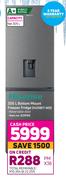 Hisense 305L Bottom Mount Freezer Fridge H415BIT-WD