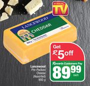 Lancewood Pre Packed Cheese (Assorted)-900g Each
