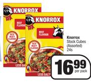 Knorrox Stock Cubes (Assorted)-24 Per Pack