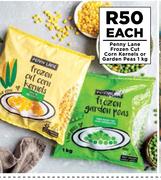 Penny Lane Frozen Cut Corn Kernels Or Garden Peas-1Kg Each