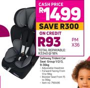 Safeway Trident Car Seat Group 1/2/3 9-36Kg