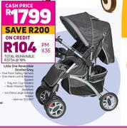 Little One Reversible Stroller Grey