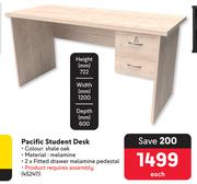 Pacific Student Desk