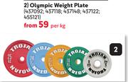 Trojan Olympic Weight Plate-Per Kg