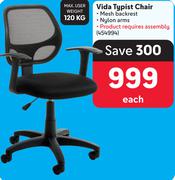 Vida Typist Chair