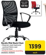 Nordic Mid Back Chair