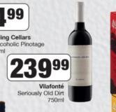Vilafonte Seriously Old Dirt-750ml