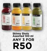Skinny Shots Assorted-For 3 x 100ml