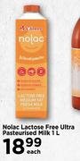 Nolac Lactose Free Ultra Pasteurised Milk-1L Each
