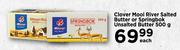 Clover Mooi River Salted Butter Or Springbok Unsalted Butter-500g Each