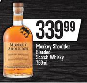 Monkey Shoulder Blended Scotch Whisky-750ml