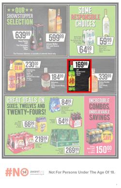 KWIKSPAR EASTERN CAPE : Your One Stop Easter Shop (23 March - 5 April 2021) Valid in Abbotsford, Beacon Isle, Beetlestone, Burt Drive, Butterworth, Cambridge West, Colchester, Dhaysons, East End, page 6