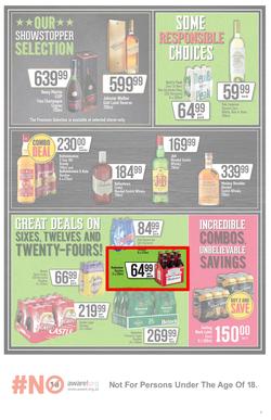 KWIKSPAR EASTERN CAPE : Your One Stop Easter Shop (23 March - 5 April 2021) Valid in Abbotsford, Beacon Isle, Beetlestone, Burt Drive, Butterworth, Cambridge West, Colchester, Dhaysons, East End, page 6