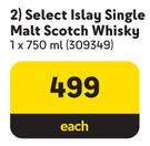 Laphroaig Select Islay Single Malt Scotch Whiskey-750ml