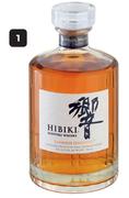 Suntory Hibiki Japanese Blended Whisky-750ml Each